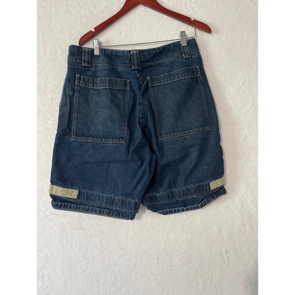Vtg Marithe Francois Girbaud Mens Denim Shorts Sz 36 Y2K Hip Hop Shuttle Tape - Picture 5 of 8